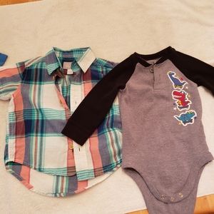 12-18M Boy's Tops